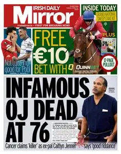 Irish Daily Mirror - 12 April 2024