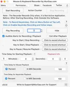 Mouse And Keyboard Recorder 54.9 macOS