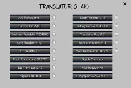 Translator Apps AIO