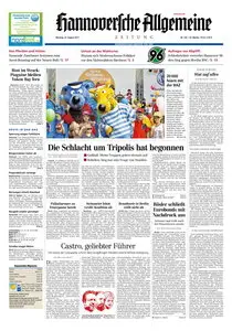 Hannoversche Allgemeine Zeitung - 22.08.2011