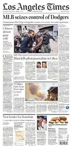 LOS ANGELES TIMES 21 APRIL 2011