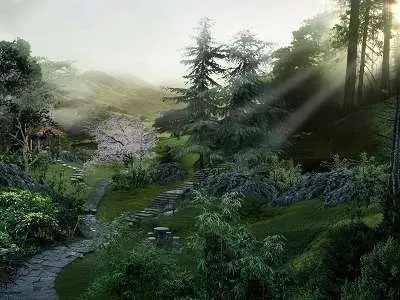 Fantastic landscape