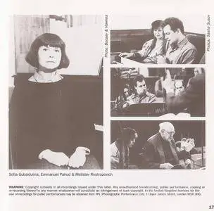 Sofia Gubaidulina - The Canticle of the Sun (2001) {EMI Classics 5 57153 2}