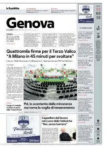 la Repubblica Genova - 13 Marzo 2018