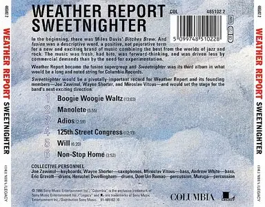Weather Report - Sweetnighter (1973) {Columbia} [Re-Up]