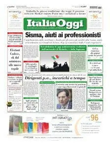 Italia Oggi - 26 Agosto 2016