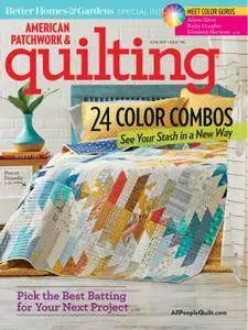 American Patchwork & Quilting - June 01, 2017