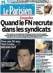 Le Parisien du 26 Décembre 2012