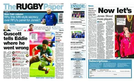 The Rugby Paper – March 28, 2021