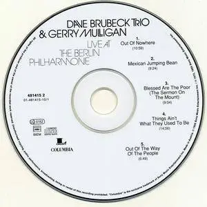 Dave Brubeck Trio & Gerry Mulligan - Live at the Berlin Philharmonie (1970) {2CD Columbia 481415-2 rel 1995}