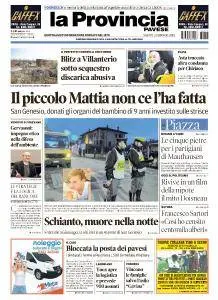 La Provincia Pavese - 13 Gennaio 2018