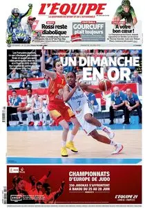 L'Equipe du Dimanche 28 Juin 2015
