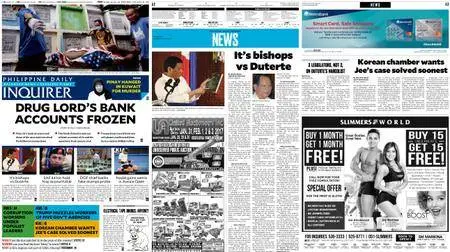 Philippine Daily Inquirer – January 26, 2017