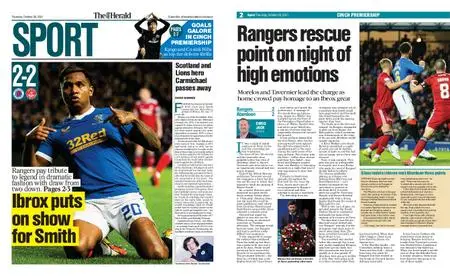 The Herald Sport (Scotland) – October 28, 2021