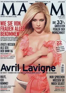 Avril Lavigne in Maxim Germany