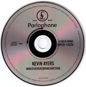 Kevin Ayers - Whatevershebringswesing (1971) {2014 Remaster Japan Mini LP SHM-CD Edition WPCR-15526}