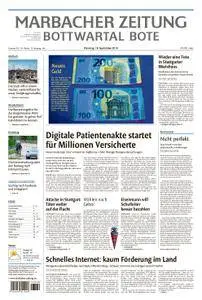 Marbacher Zeitung - 18. September 2018