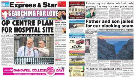 Express and Star Sandwell Edition – January 08, 2019