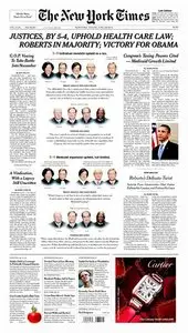 The New York Times - 29 June 2012