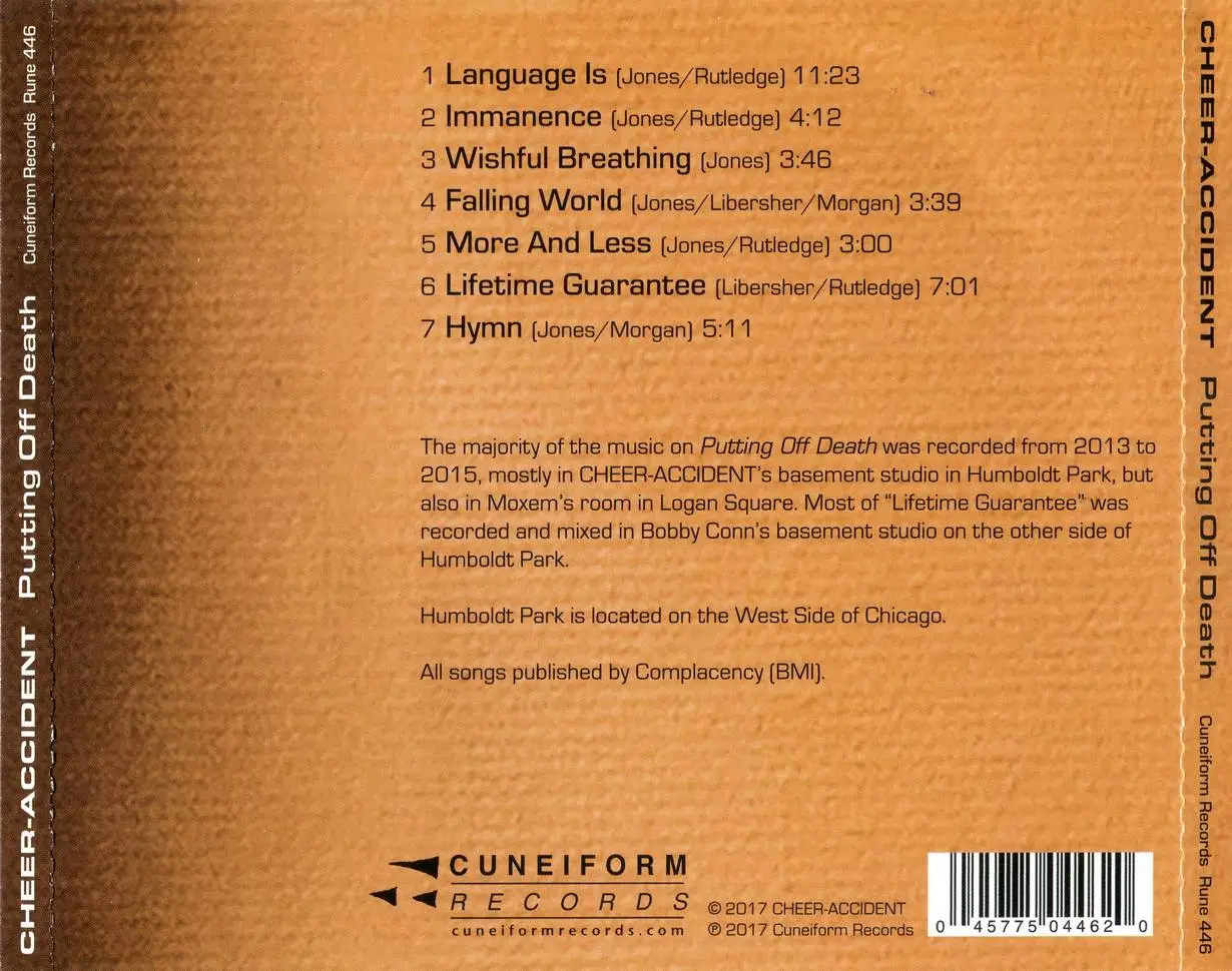 Cheer-Accident - Putting Off Death (2017)