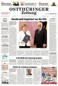 Ostthüringer Zeitung Pößneck - 15. März 2018