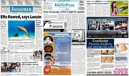 Philippine Daily Inquirer – May 24, 2010