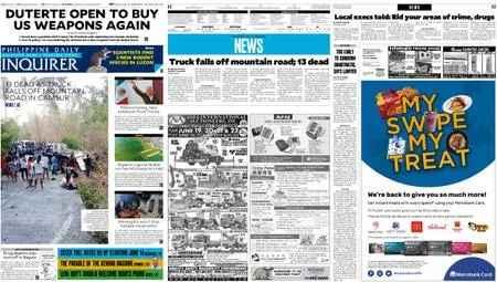 Philippine Daily Inquirer – June 10, 2019
