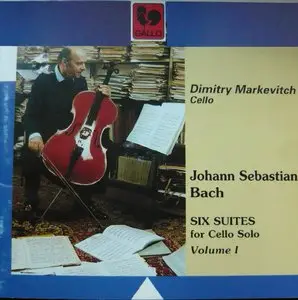 Dimitry Markevitch - Bach: Six Suites For Cello Vol 1  (1992)