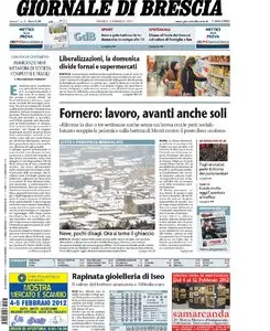 IL GIORNALE DI BRESCIA 03 FEBBRAIO 2012