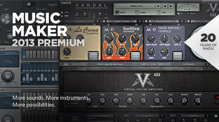 MAGIX Music Maker 2013 Premium v19.0.5.57