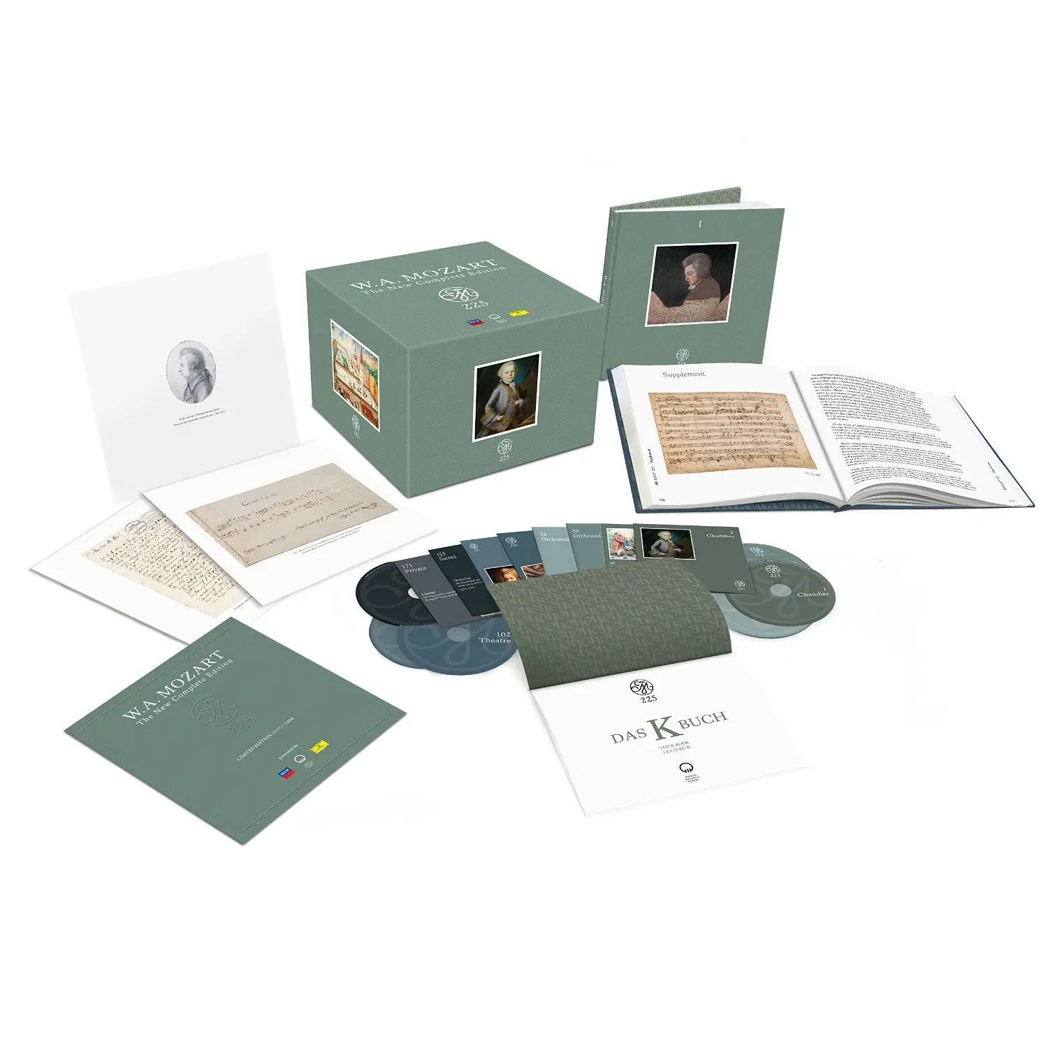 Va Mozart 225 The New Complete Edition 2016 200 Cd Box Set