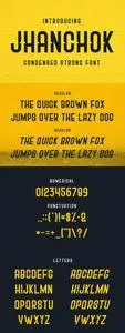 Jhanchok Condensed Font BUX5V8Y