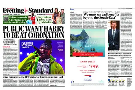 London Evening Standard – January 27, 2023