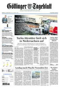 Göttinger Tageblatt - 22. August 2017