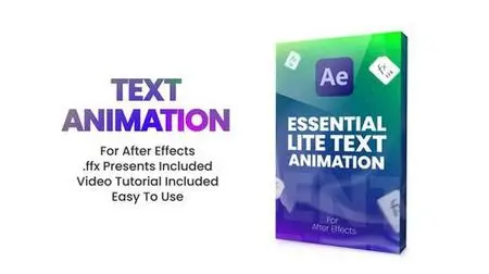 Text Animation Presets for After Effects 38574639
