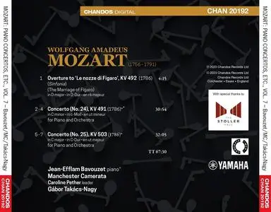 Jean-Efflam Bavouzet, Gábor Takács-Nagy, Manchester Camerata - Mozart: Piano Concertos Nos. 24 & 25 (2023)