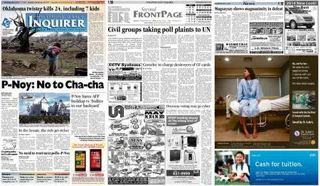 Philippine Daily Inquirer – May 22, 2013