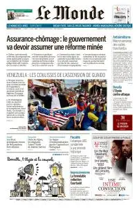 Le Monde du Vendredi 22 Février 2019
