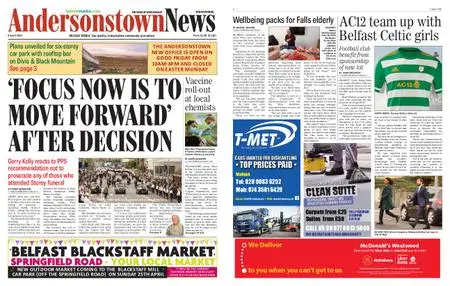 Andersonstown News – March 31, 2021