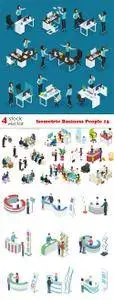 Vectors - Isometric Business People 15