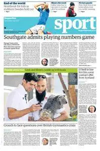 The Guardian Sports supplement  14 November 2017