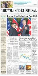 The Wall Street Journal - June 12, 2018