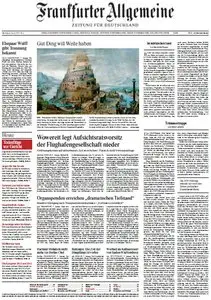 Frankfurter Allgemeine Zeitung vom Dienstag, 08. Januar 2013