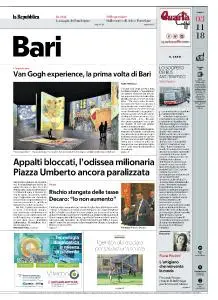 la Repubblica Bari - 3 Novembre 2018