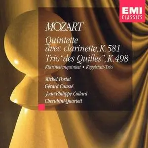 Michel Portal, Cherubini-Quartett - Mozart: Quintette avec Clarinette, K.581, Trio "des Quilles", K.498 (1995)
