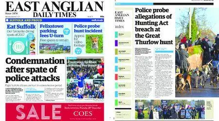 East Anglian Daily Times – December 27, 2017