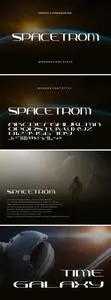 Spacetrom - Modern Font