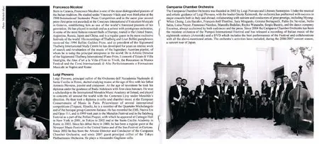 Francesco Nicolosi, Campania Chamber Orchestra, Luigi Piovano - Giovanni Paisiello: Piano Concertos Nos. 1, 3 and 5 (2009)