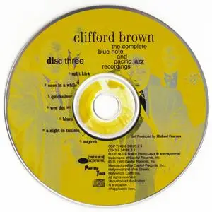 Clifford Brown - The Complete Blue Note and Pacific Jazz Recordings (1995) {4CD Set Capitol rec 1953-1954}