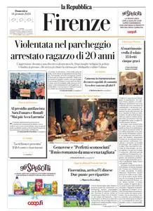 la Repubblica Firenze - 14 Gennaio 2024